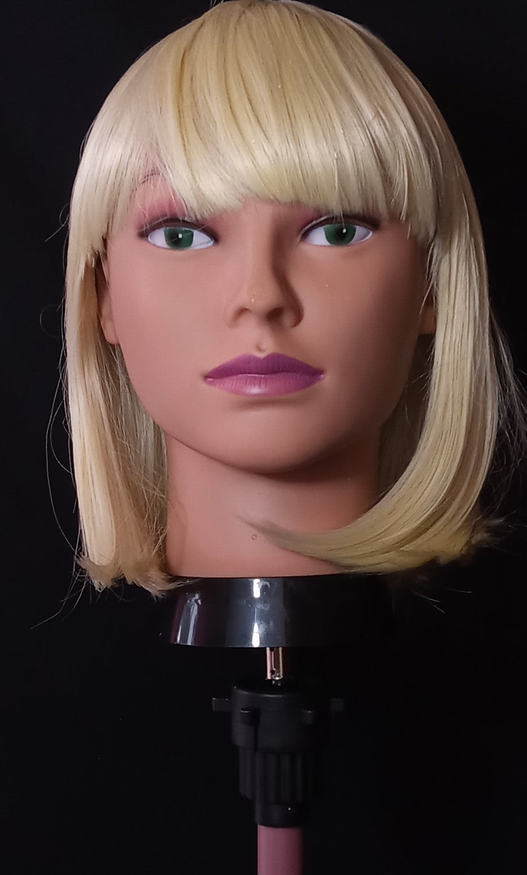 COCOMONEY WIG BLONDE SHORT BOB SYNTHETIC