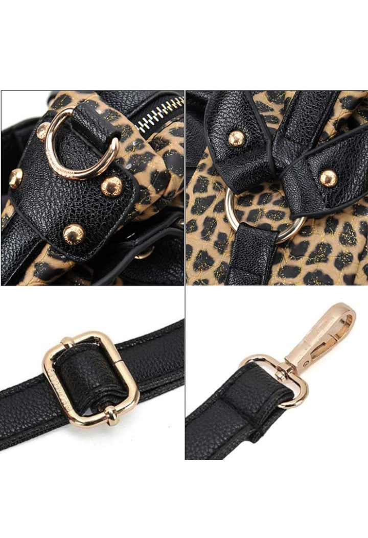 Women's Purse Handbag Hobo Style Sequin PU Leather Shoulder Bag