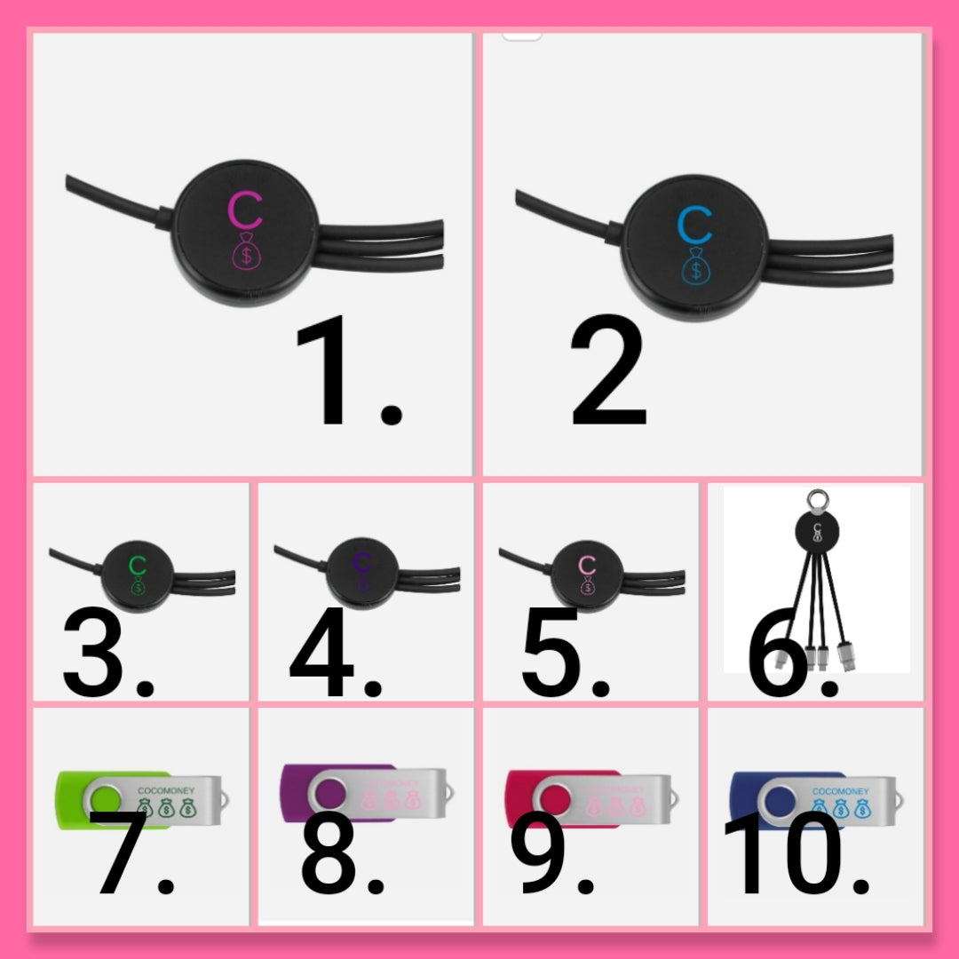 1 item choose your item by the number on it dual link charger or usb