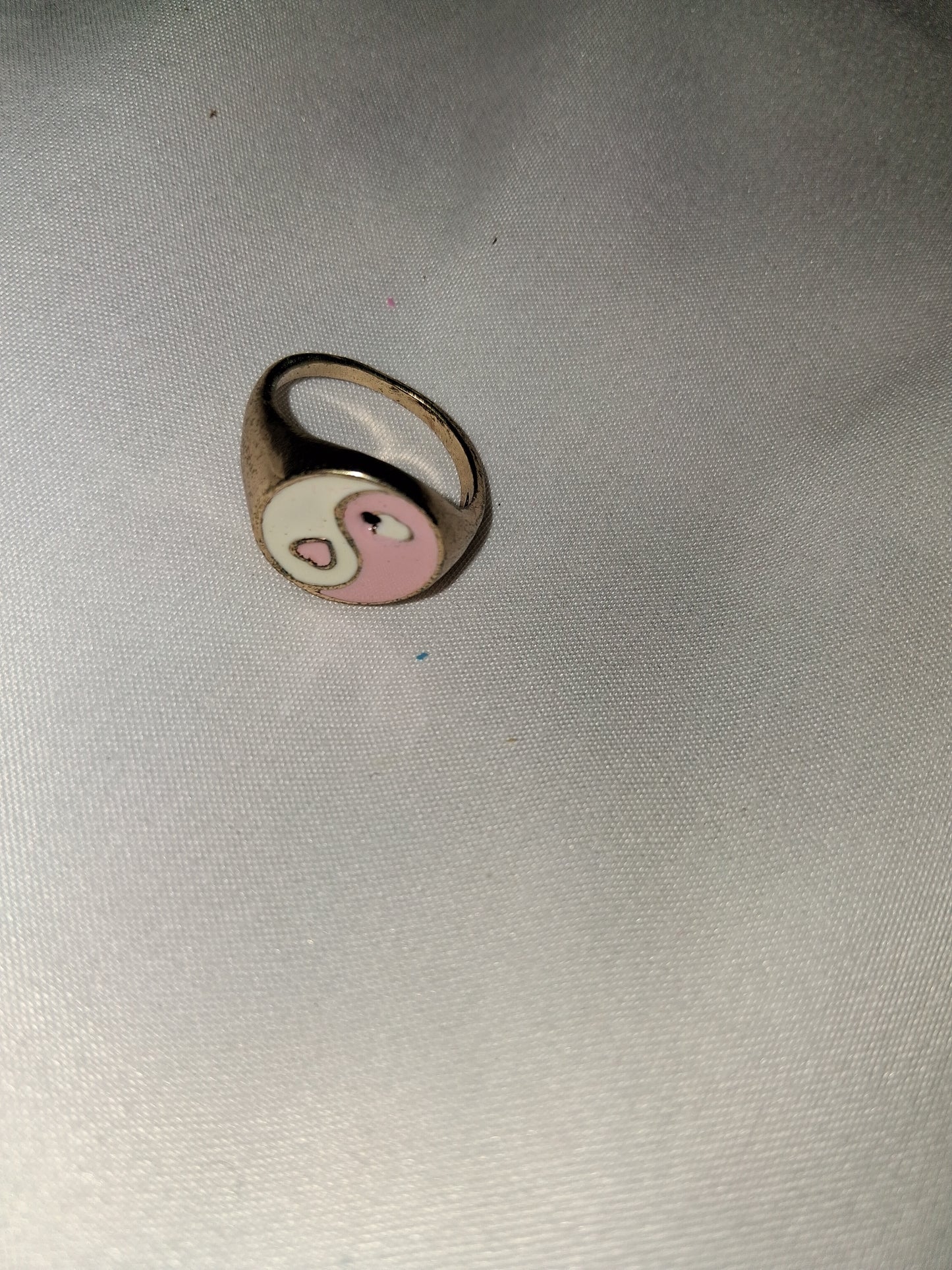 Gold costume ring COCOMONEY