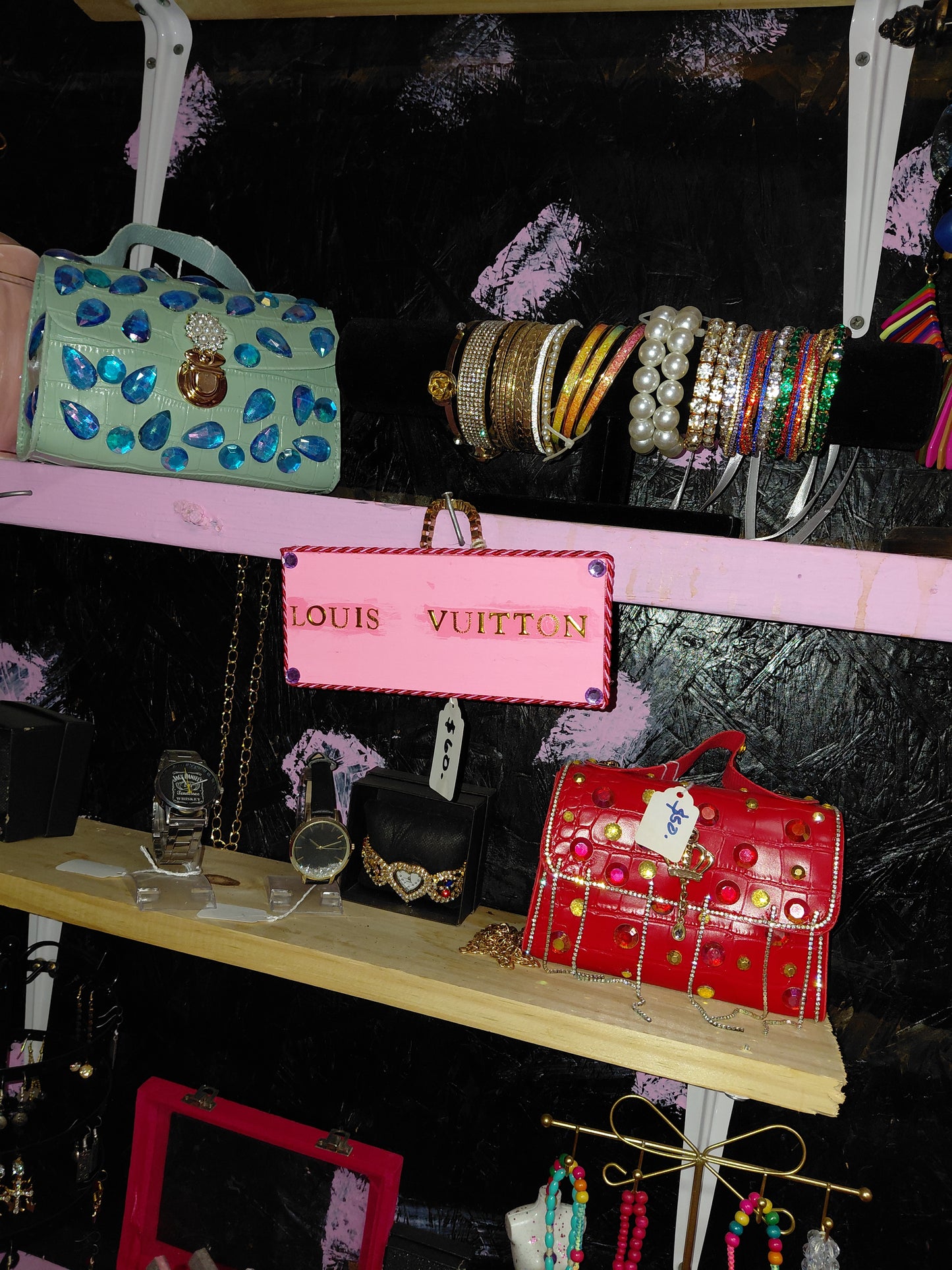 Custom mini Handbag COCOMONEY 1 of 1 only 1 size*7×5in pu