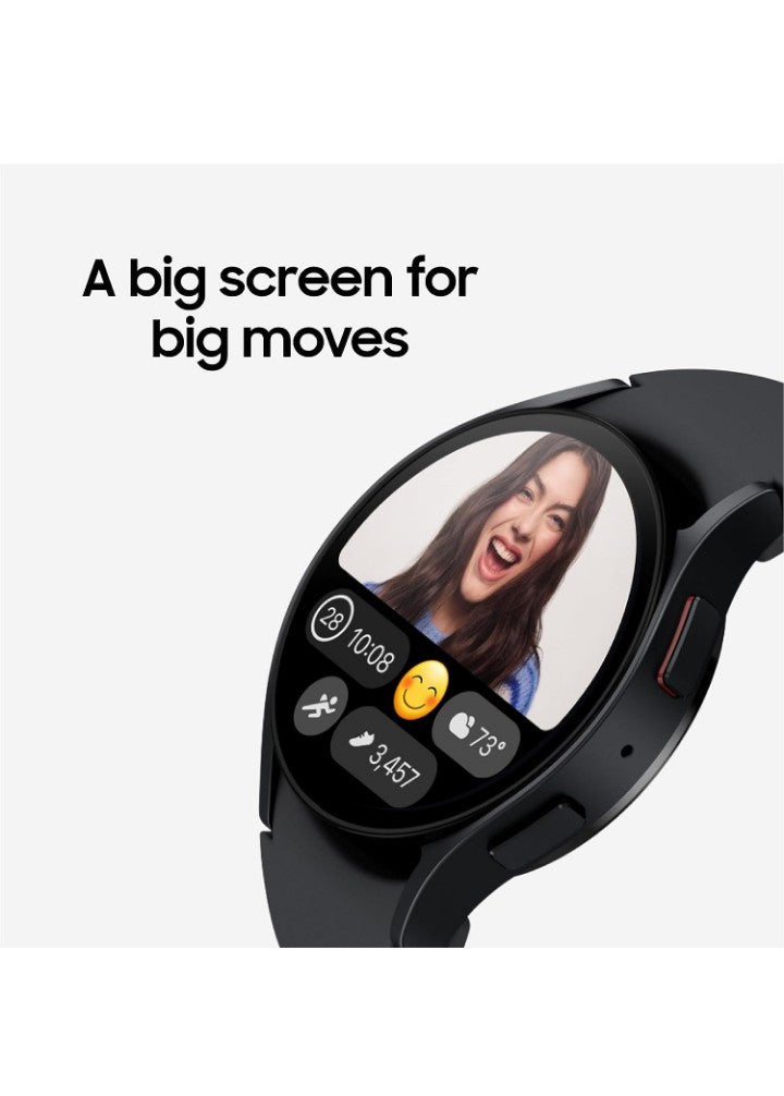 SAMSUNG Galaxy Watch 6 40mm Grey Bluetooth Smartwatch, Fitness Tracker, Personalized HR Zones, Advanced Sleep Coaching, Heart Monitor, BIA Sensor, Health Wellness Insights, Big Screen, US Version,