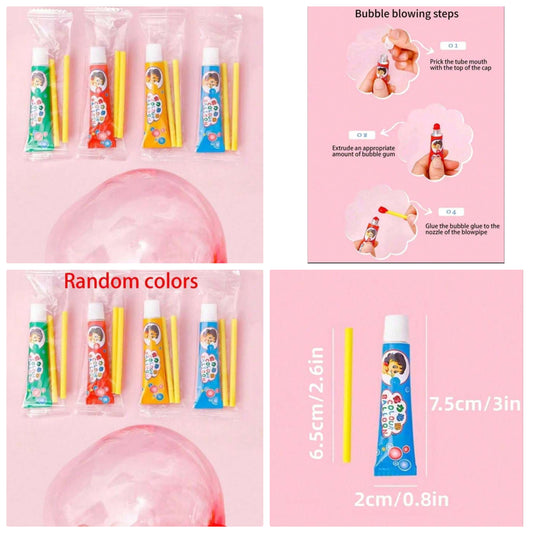 Random Color Bubble Balloons, Enjoy Nostalgic Bubble Blowing Game - Suitable For Birthday Parties And Game Props tpr