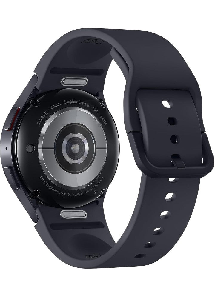 SAMSUNG Galaxy Watch 6 40mm Grey Bluetooth Smartwatch, Fitness Tracker, Personalized HR Zones, Advanced Sleep Coaching, Heart Monitor, BIA Sensor, Health Wellness Insights, Big Screen, US Version,