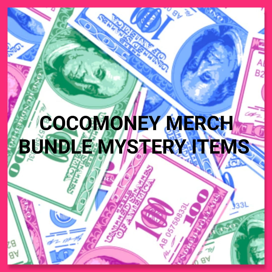 COCOMONEY MERCH BUNDLE SURPRISE MERCH MYSTERY ITEMS with free gift