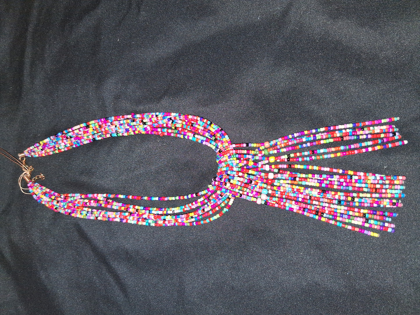 COCOMONEY BEADED NECKLACE 26IN
