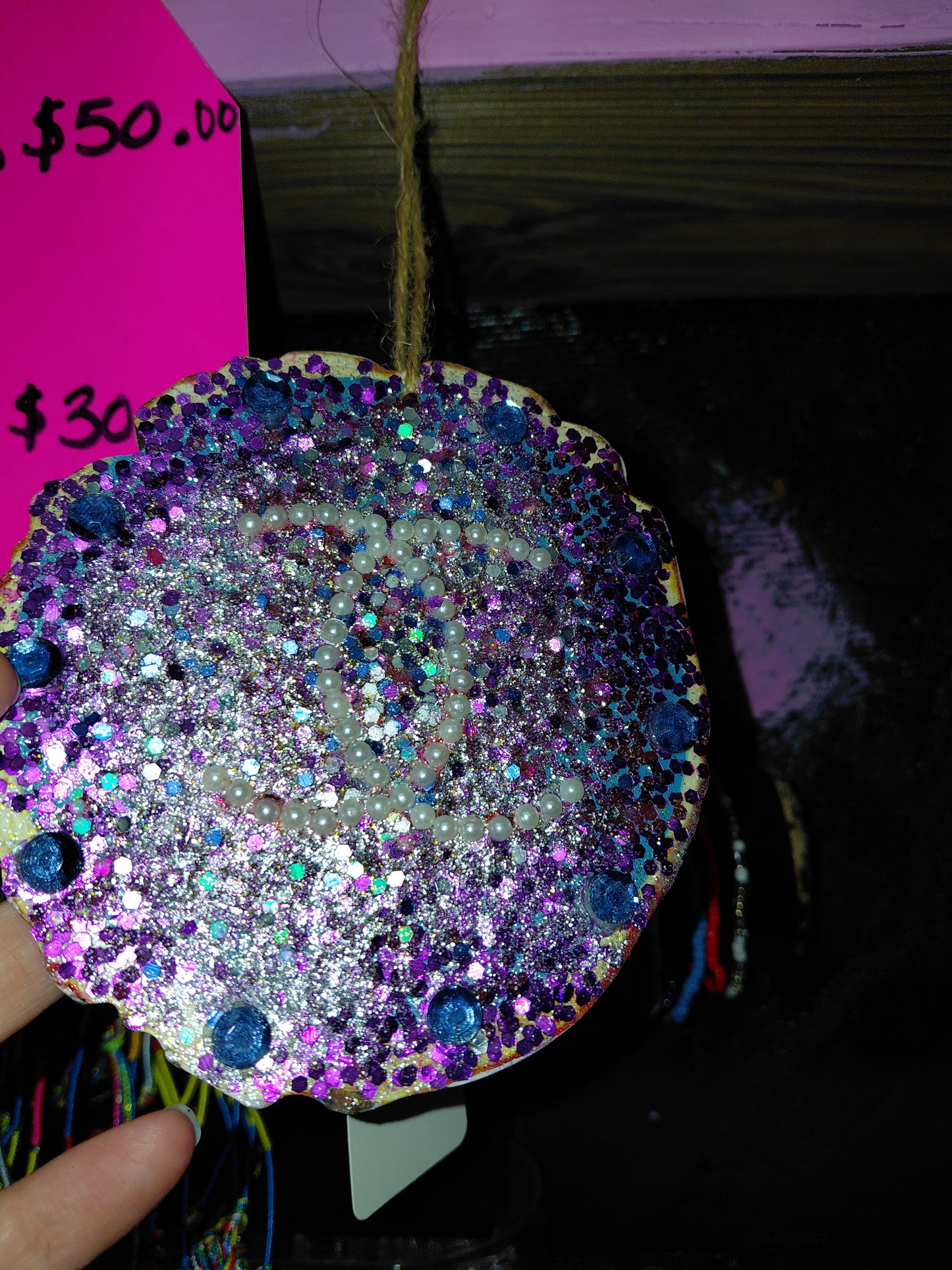 COCOMONEY ART CC BLING 1 OF 1 CUSTOM PIECE BY COCOMONEY painting on wood