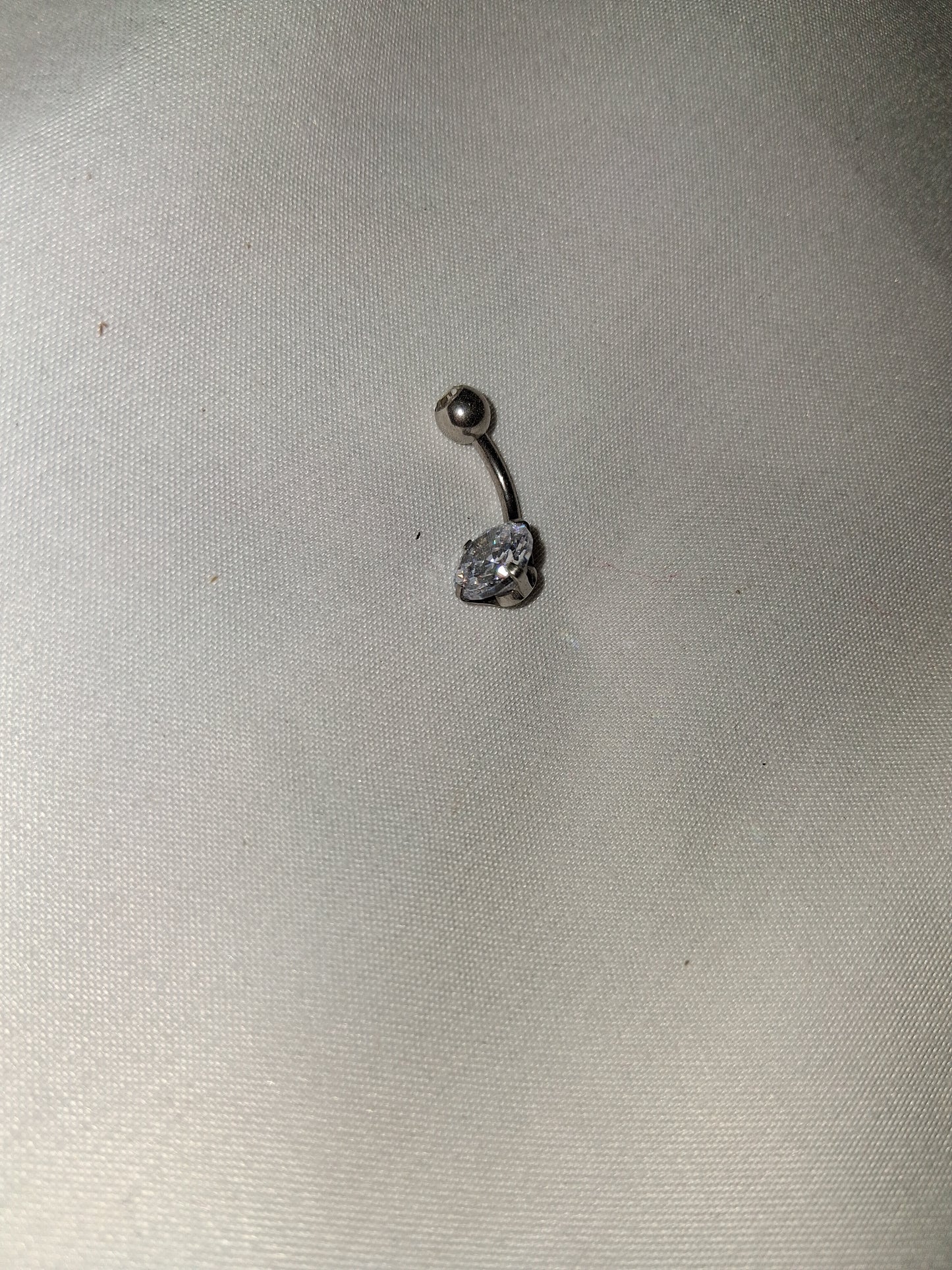 Belly ring surgical steel