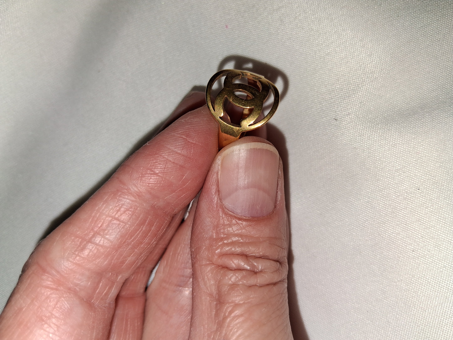 Stainless steel ring size