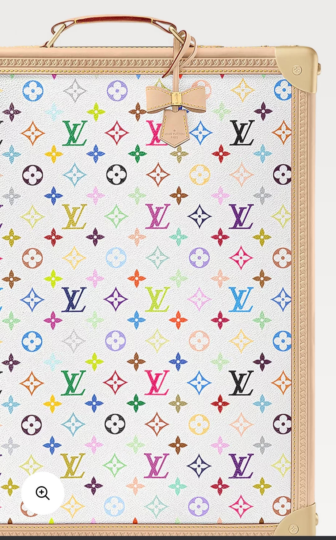 Louis Vuitton x Takashi Murakami Rolling Trunk
White Multicolored