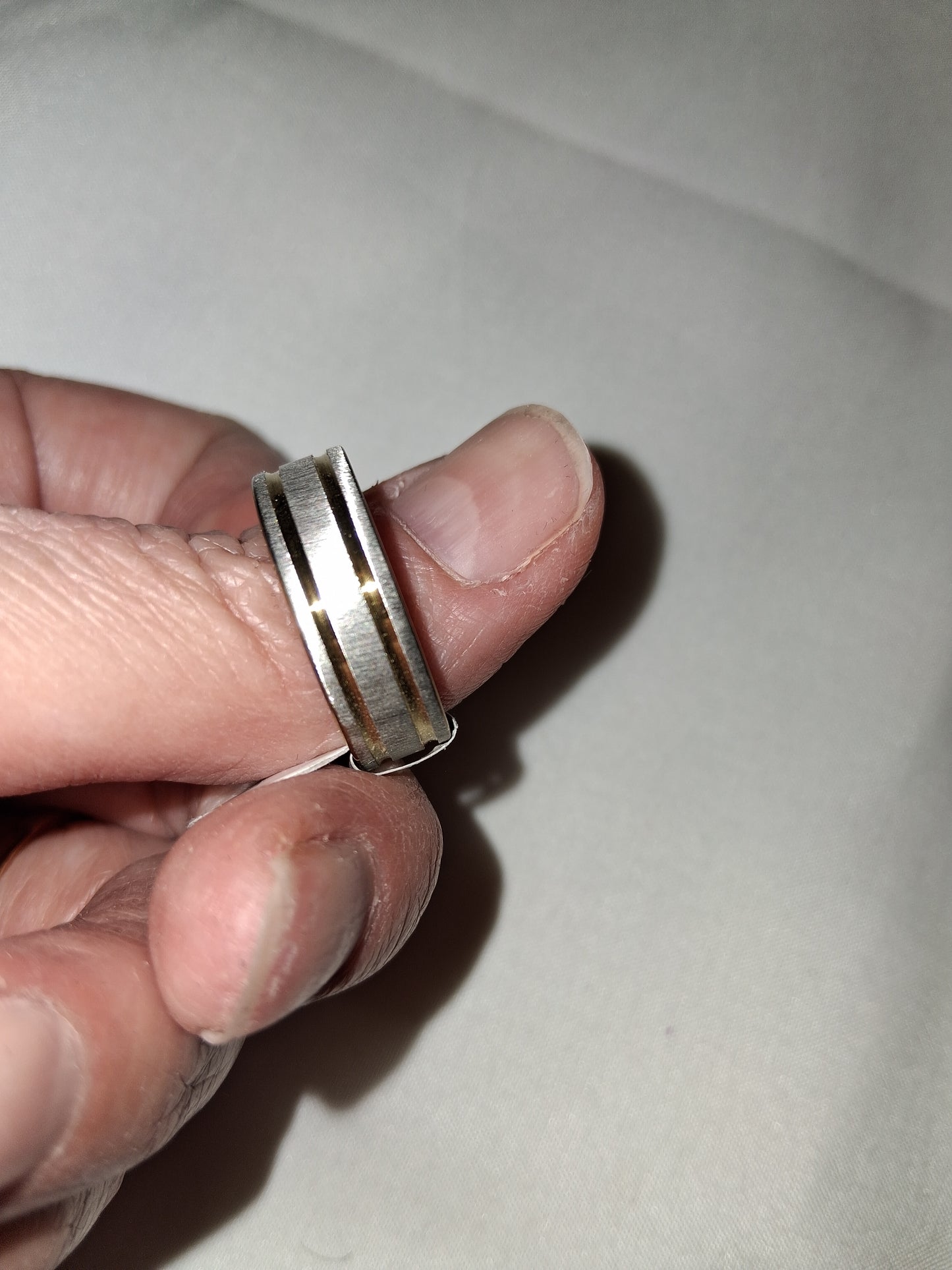 COCOMONEY Men's ring costume jewelry size 11.5 stainless steel