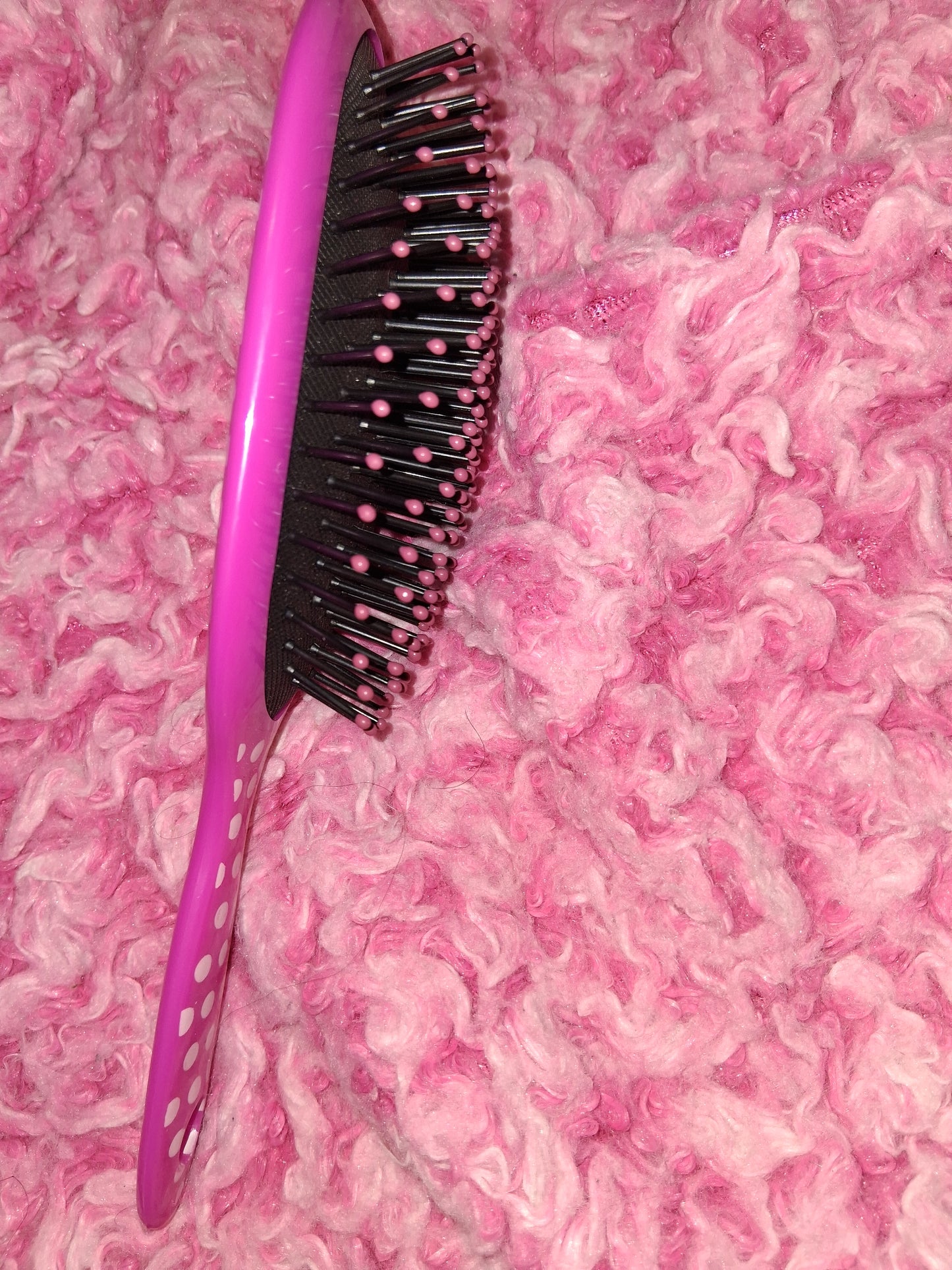 COCOMONEY HAIR BRUSH FULL SIZE PLASTIC with free gift