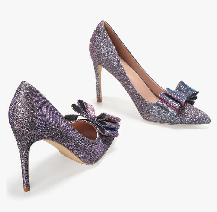 Women's Pumps Sexy High Heels 4 inch Pointed Closed Toe Stiletto Heel Evening Party Wedding Comfortable Dress Shoes