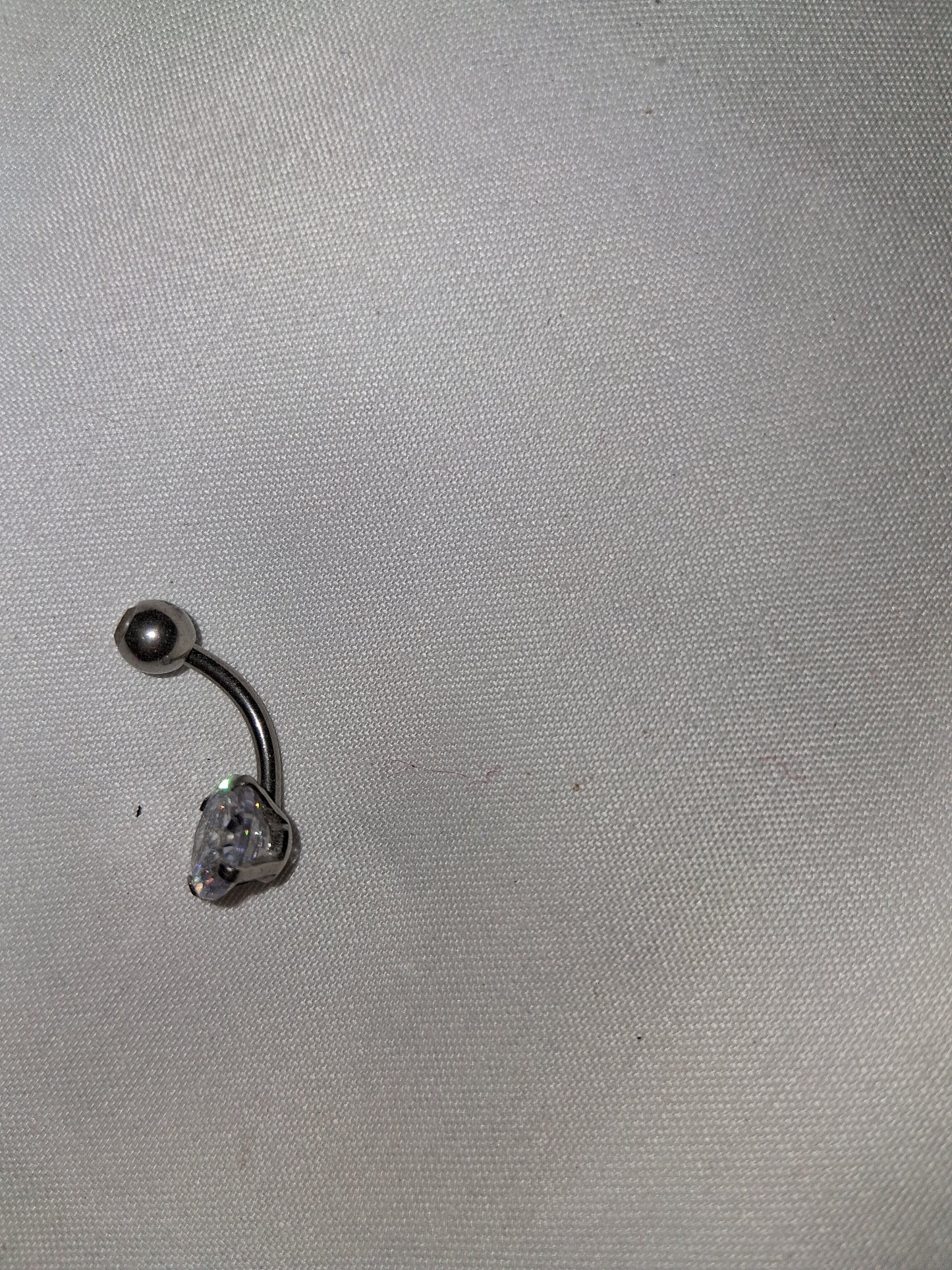 Belly ring surgical steel