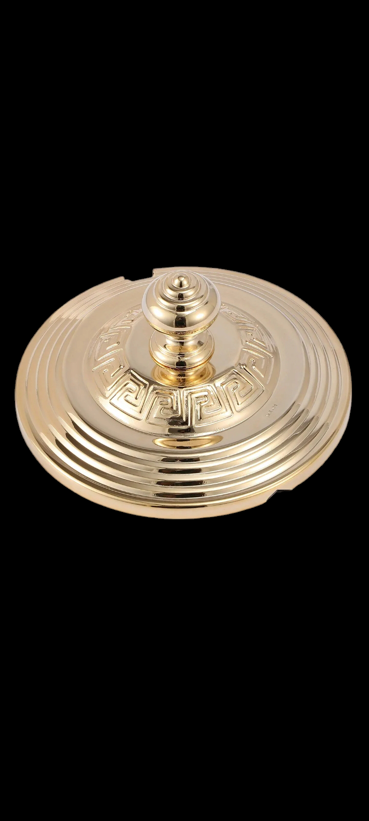24K Gold Plated Sugar Bowl Honey Dish Candy Dish Glass Bowl - Contemporary Design with Crystal Studded Spoon
