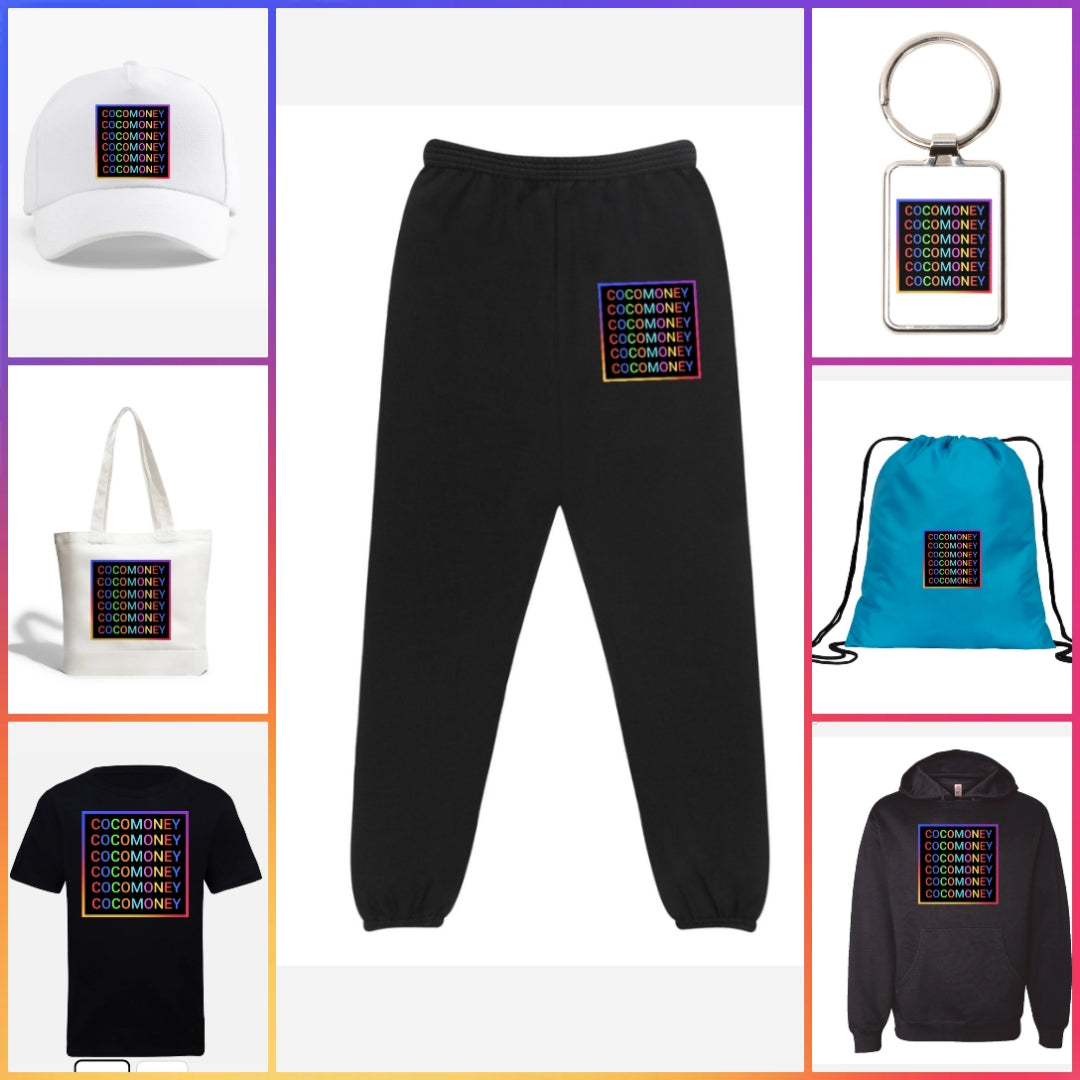 COCOMONEY RAINBOW MERCH COLLECTION π UNISEX