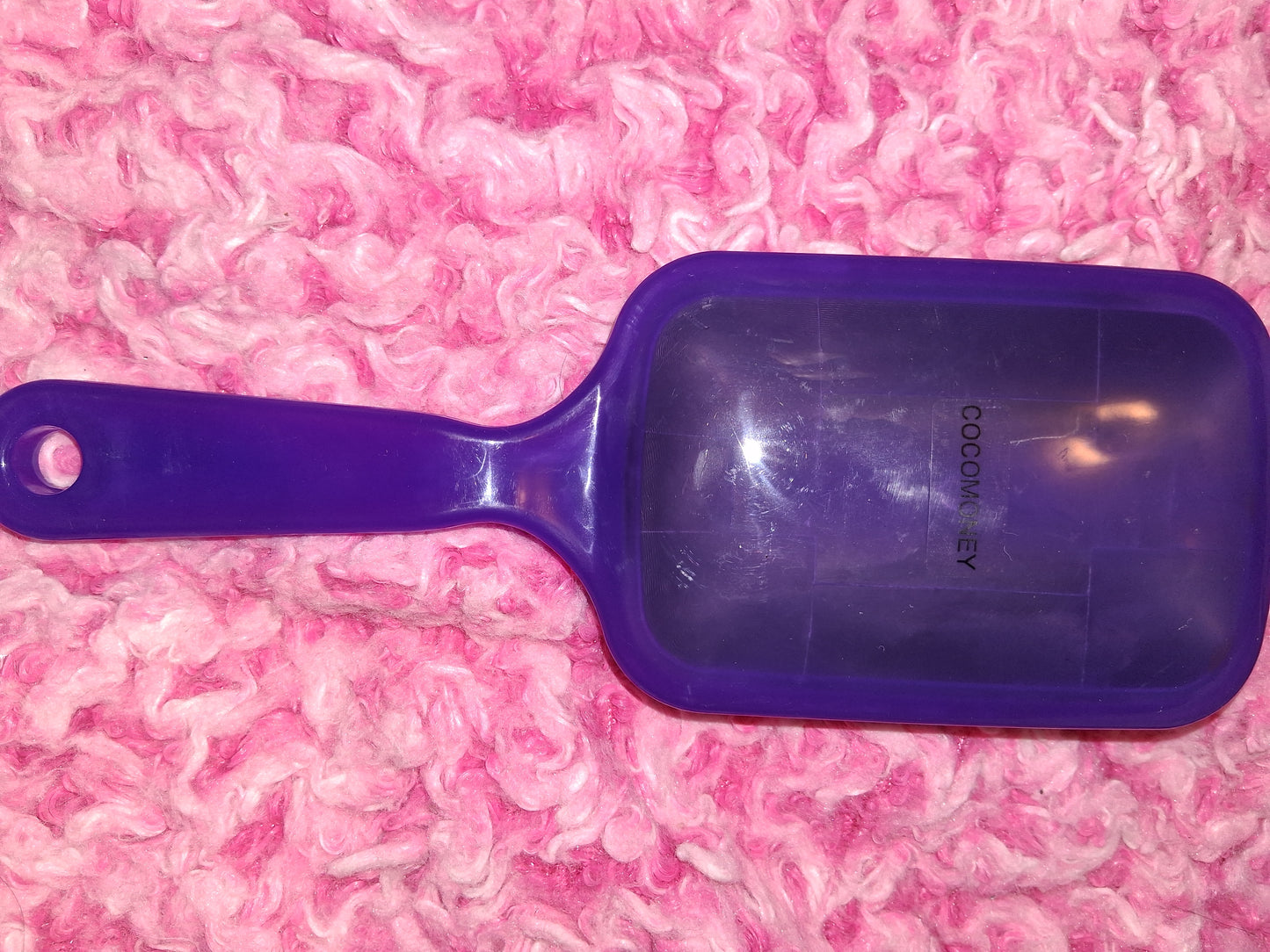 COCOMONEY HAIR BRUSH FULL SIZE PLASTIC with free gift