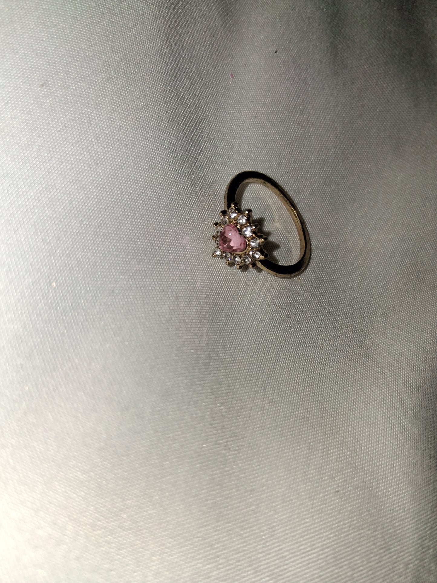 Silver ring size 7 costume COCOMONEY