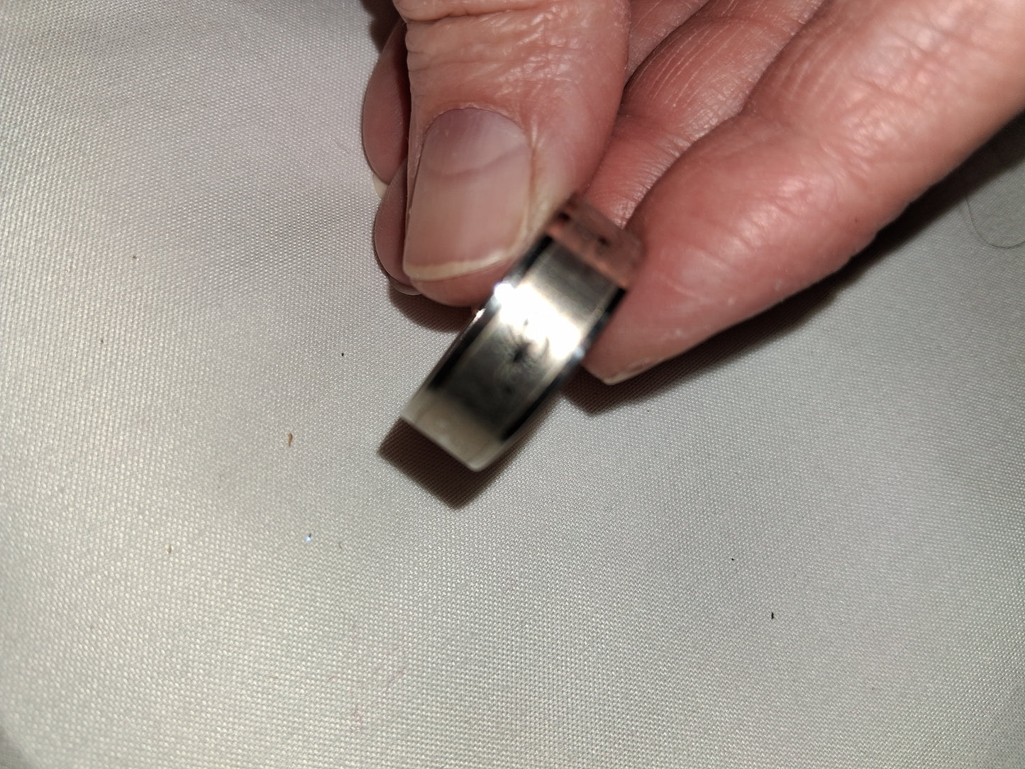 Mens stainless steel ring size 10 scorpion