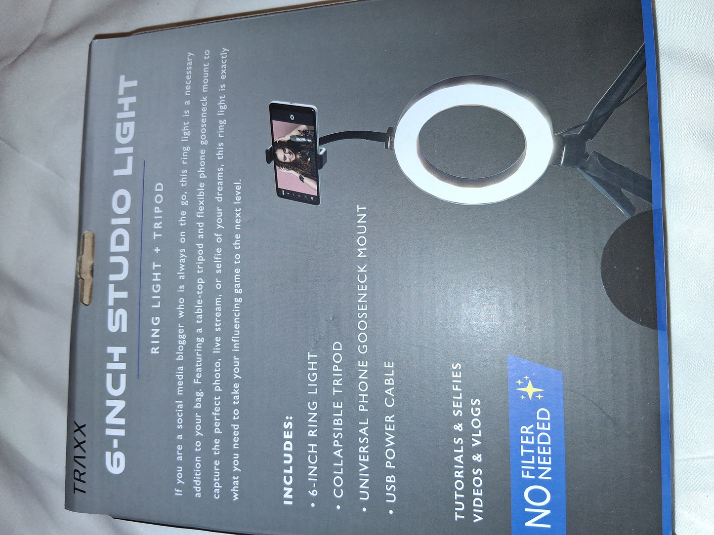 Studio light, Ring light black only 1