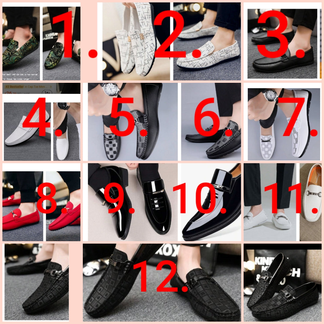 Mens sexy dress shoes 1 pair choose number by the pair you want