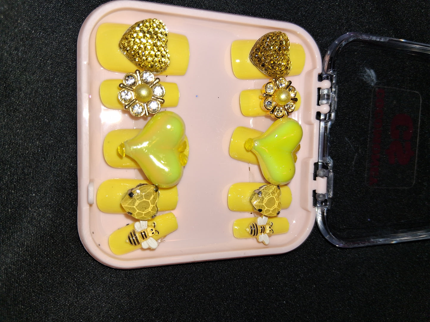 COCOMONEY NAILS CUSTOM ONE OF A KIND PIECES WITH NAIL BAG AND FREE GIFTS