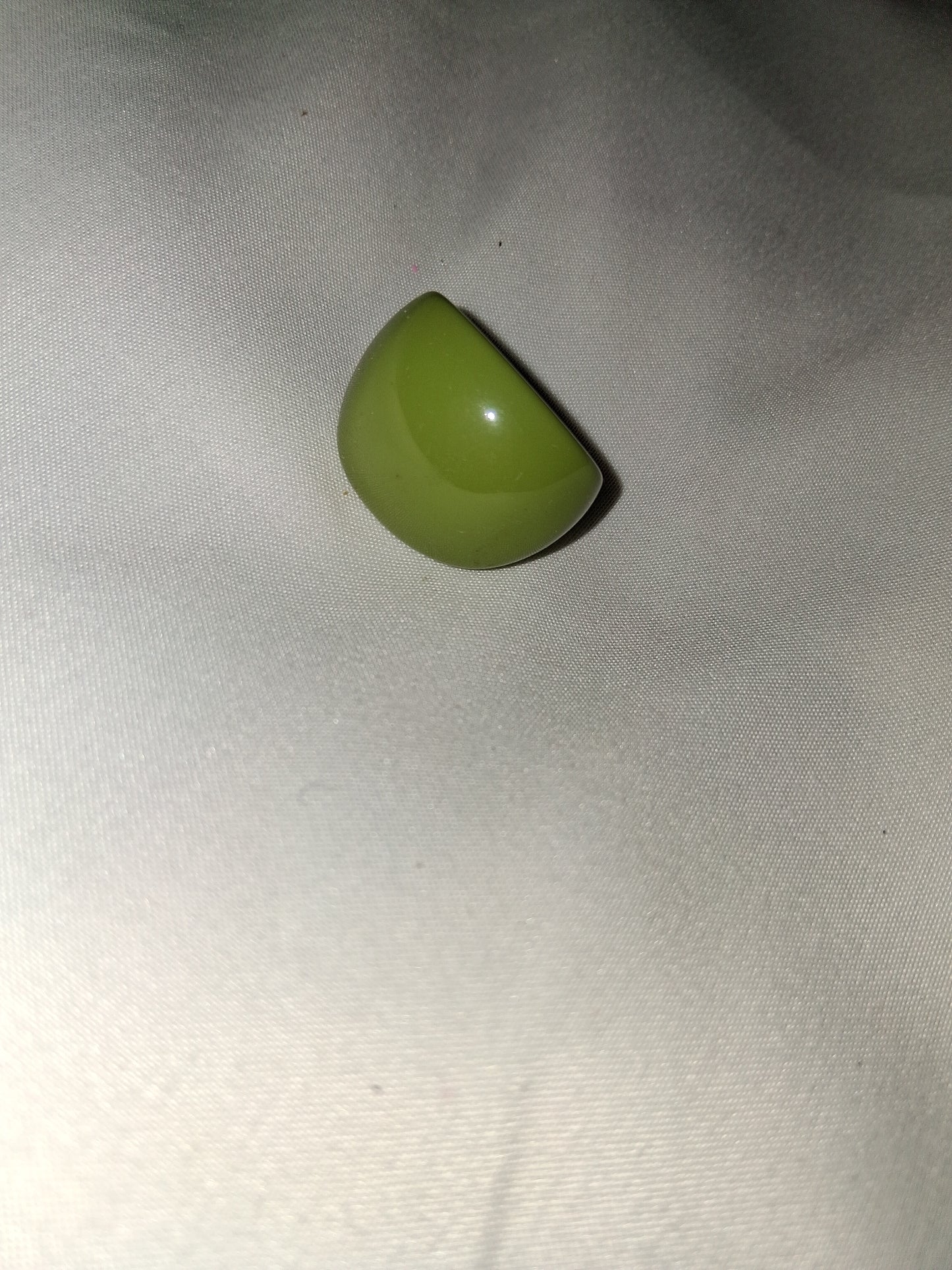 Green costume ring COCOMONEY resin