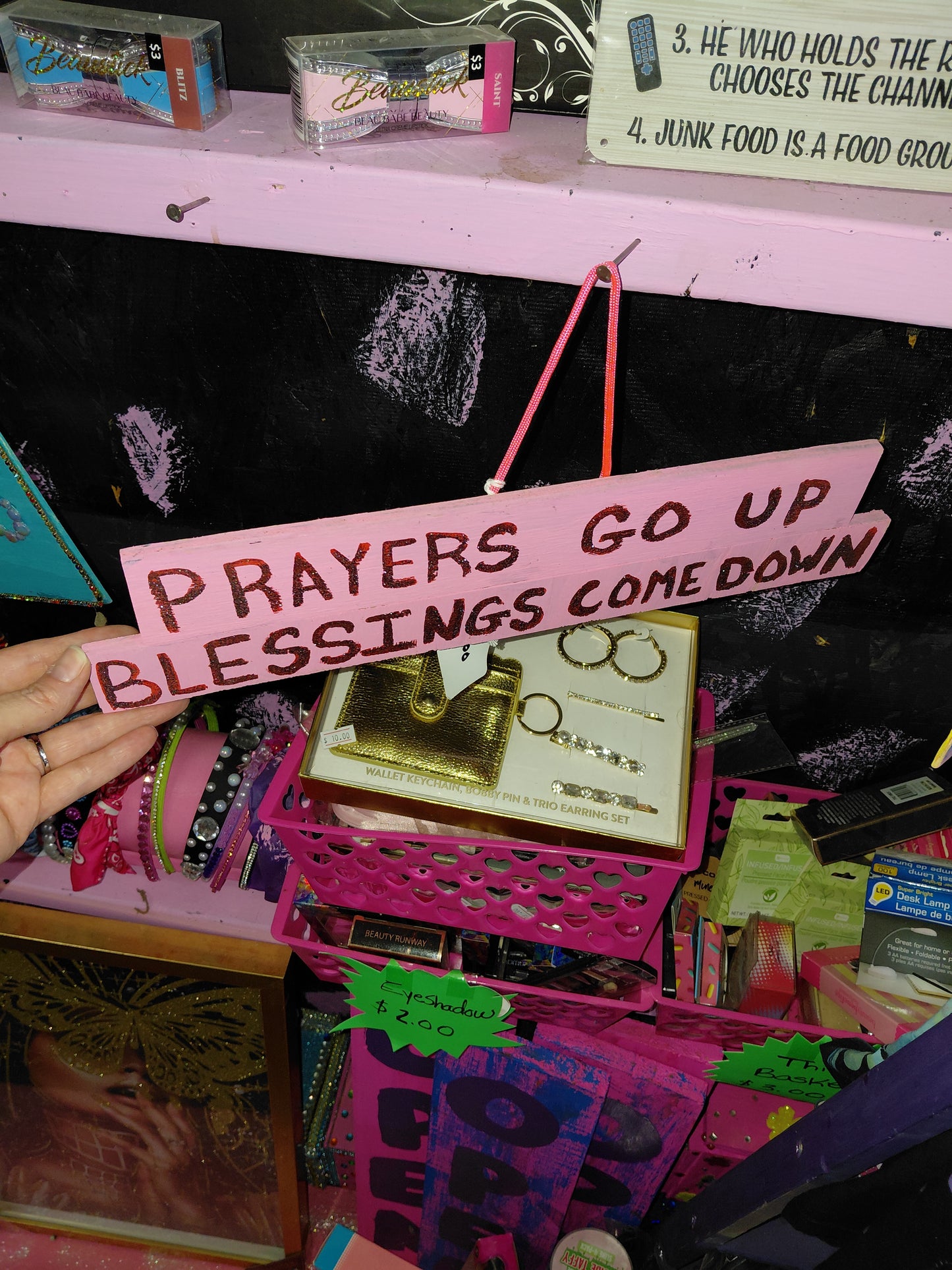 COCOMONEY ART Prayers 1 OF 1 CUSTOM PIECE BY COCOMONEY painting on wood
