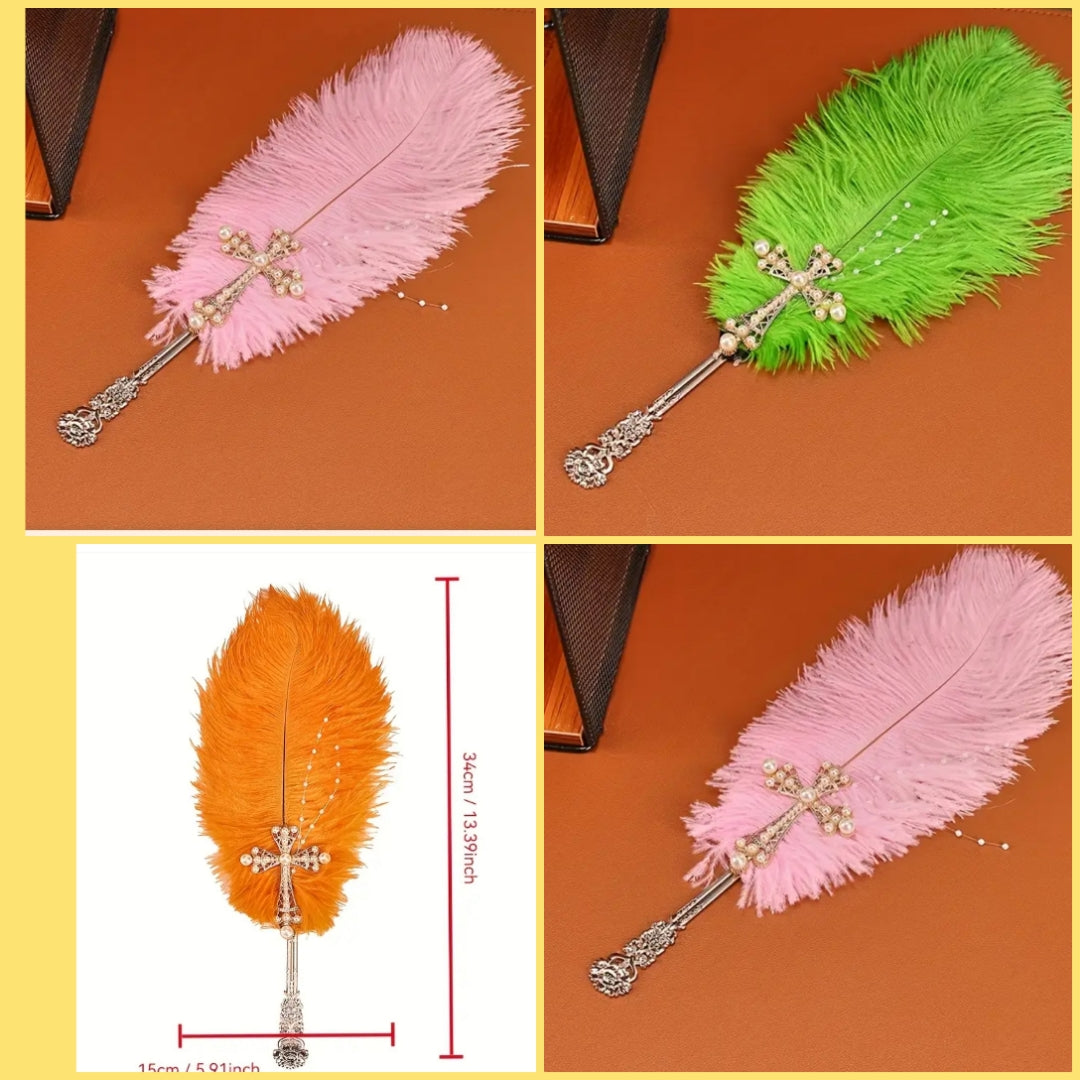 Feather fan