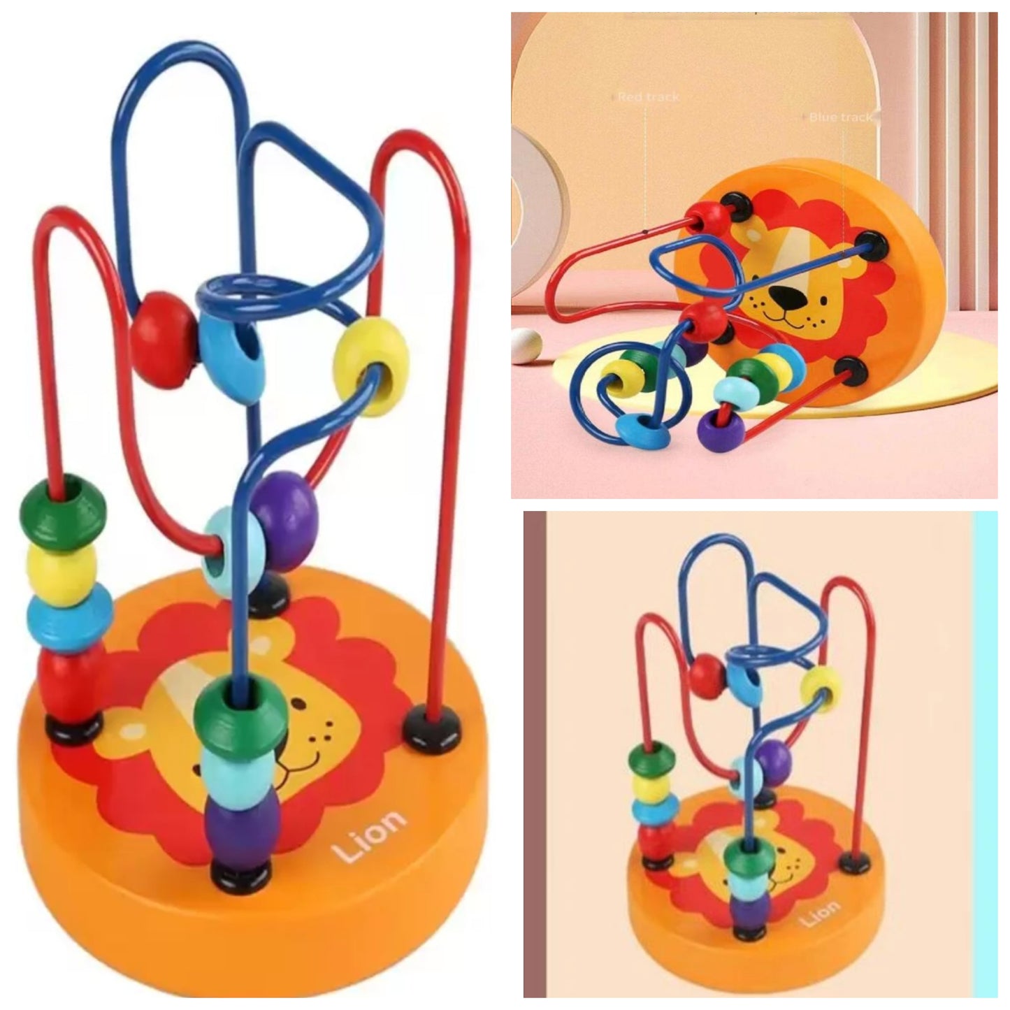 Mini Maze Beads Game Toy, Intellectual Development (Random Color)School, Student,Stationery,School Supplies wood cpc certificate