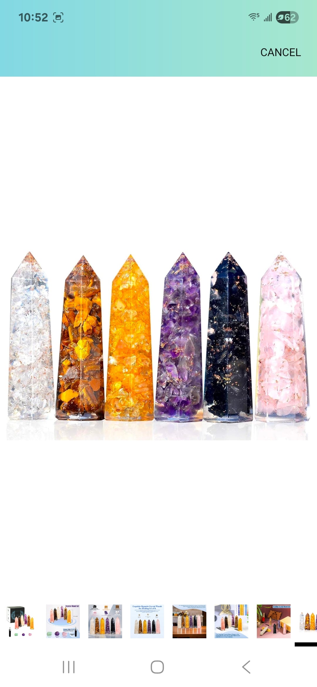 πππ ππ
π πππππππ πππππ: Our Healing Crystals Wand Set includes Amethyst, Tigerβs Eye, Rose Quartz, Citrine, Clear Quartz and Black Tourmaline. Each of the 3-inch crystal stones wands is hexagonal, expertly cut, and crafted for energy hea