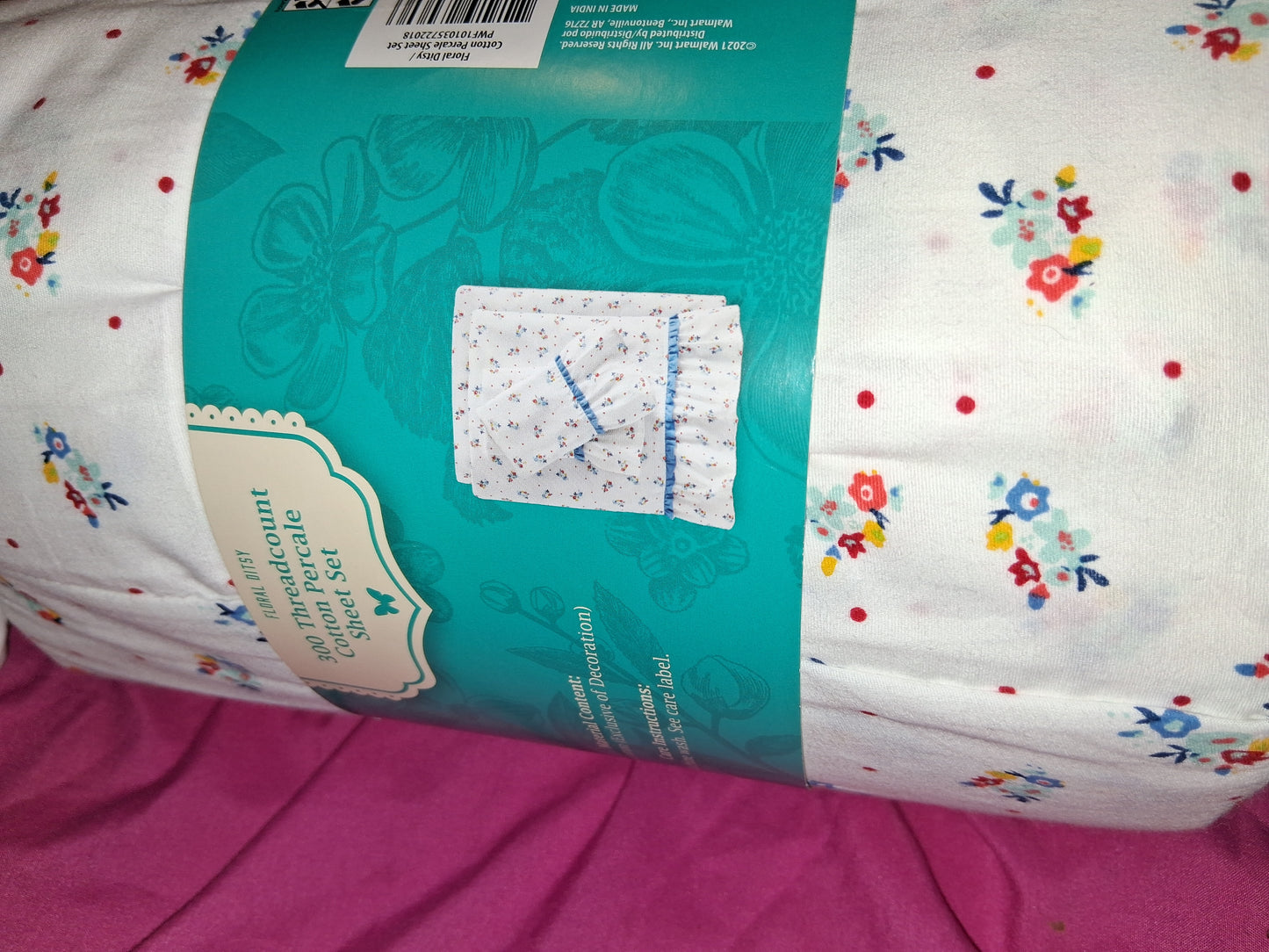 Pioneer Women Full Sheet Set 4pcs 2 sheets 2 pillow cases