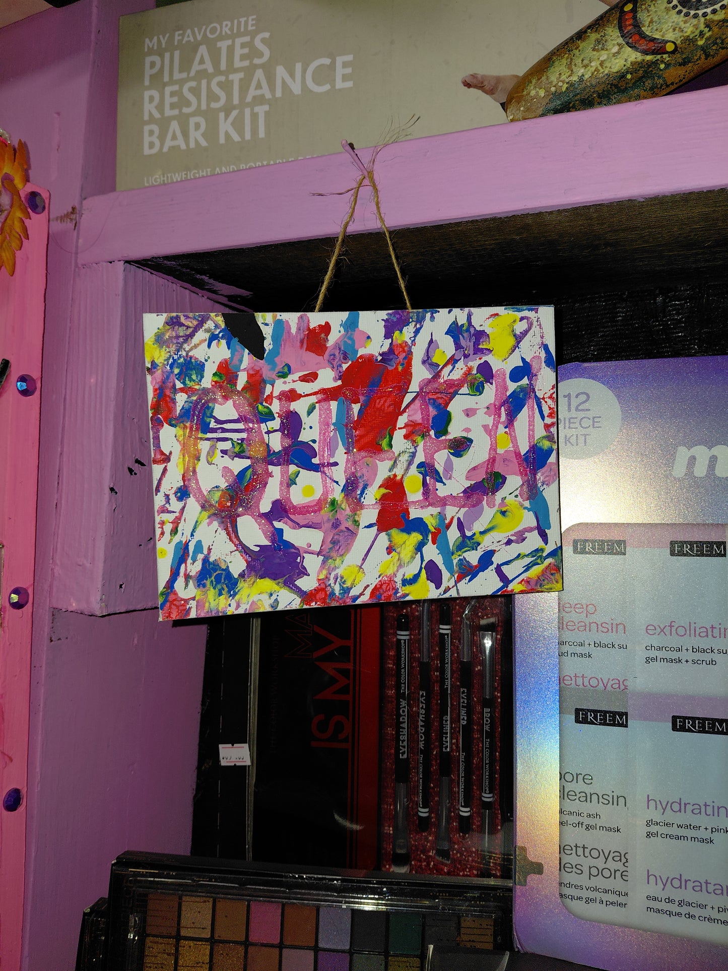 COCOMONEY ART Color Queen 1 OF 1 CUSTOM PIECE BY COCOMONEY painting on canvas