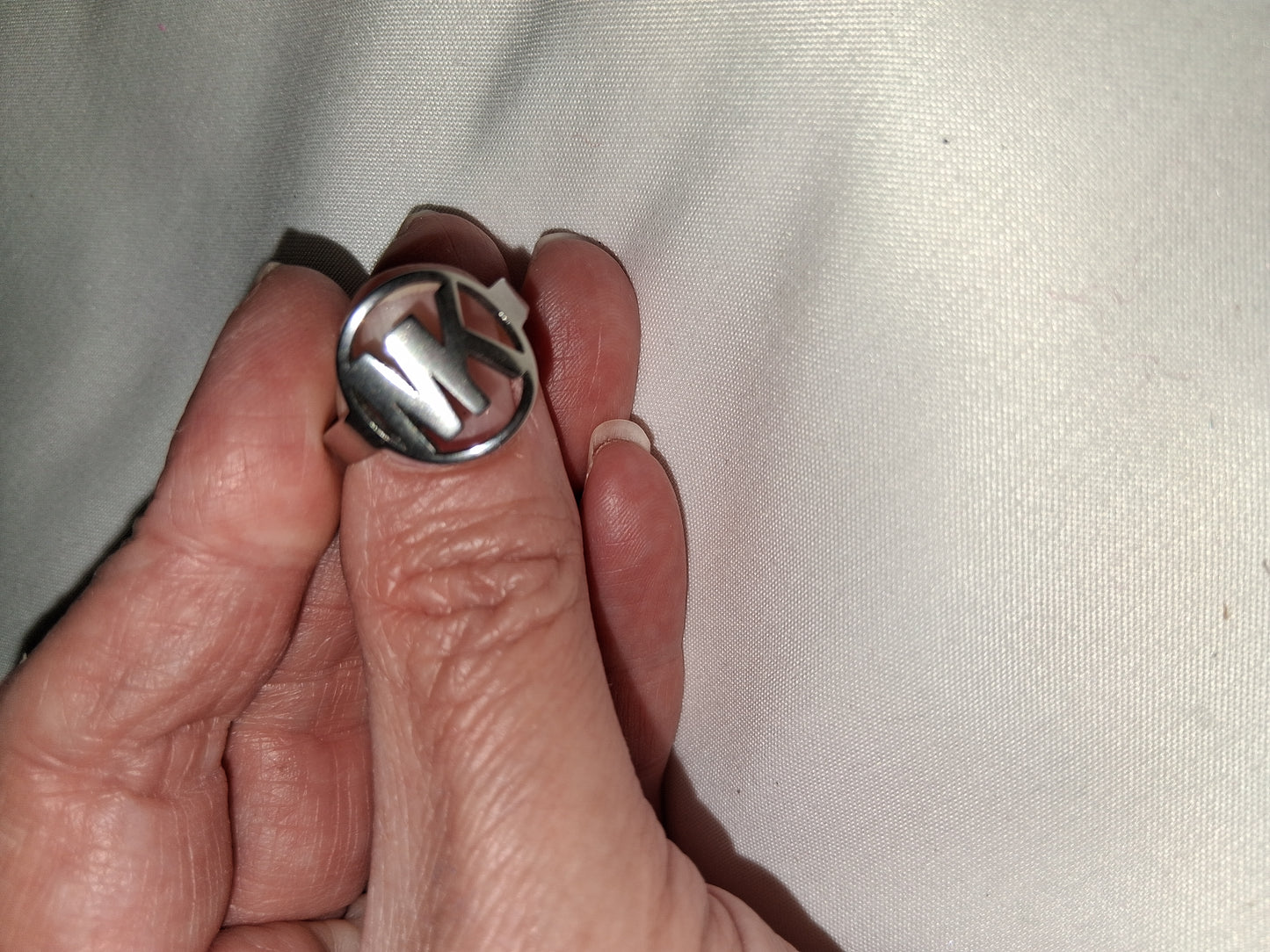 Stainless steel ring size 7
