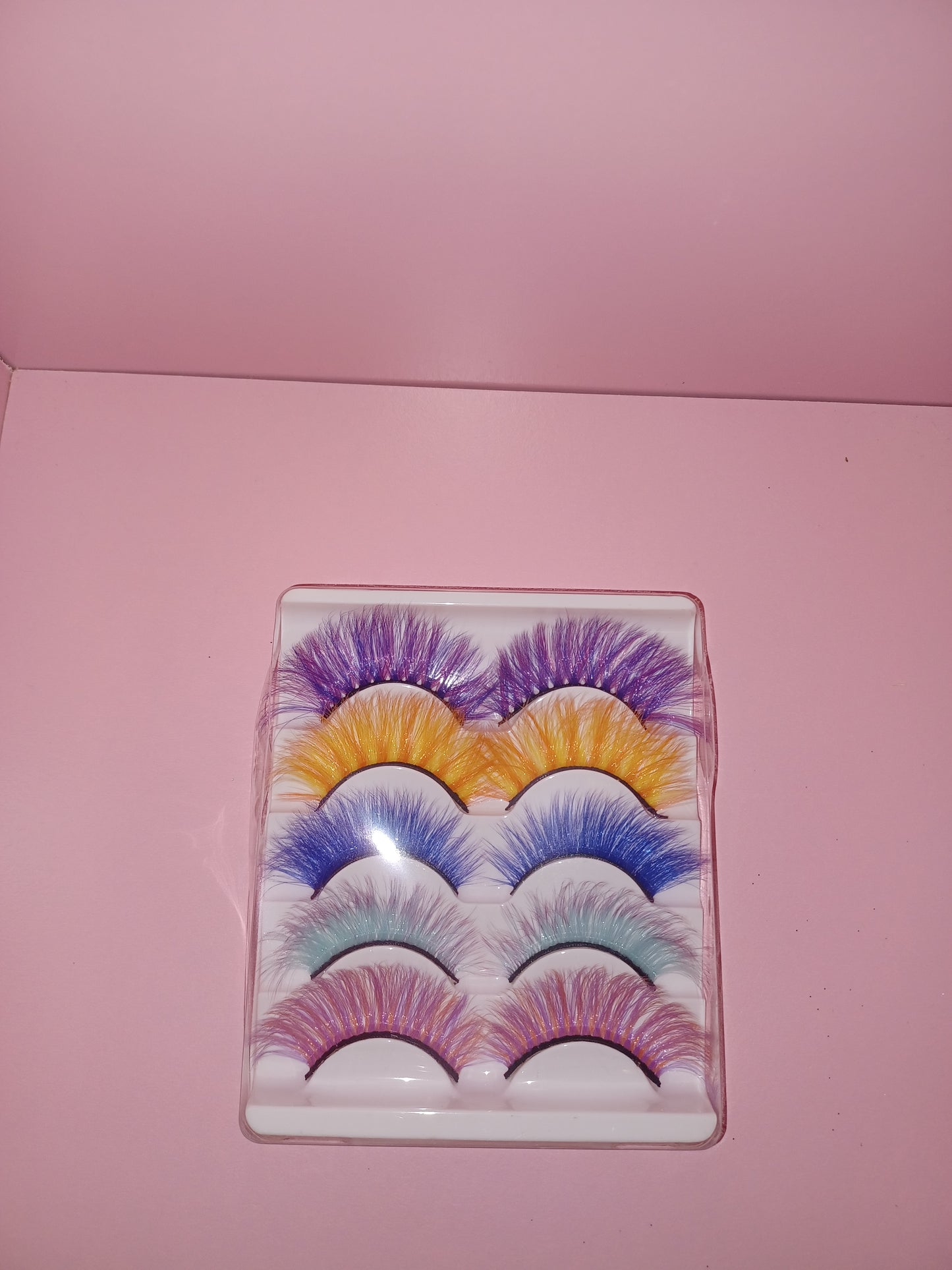 COCOMONEY LASHES VARITY COLORS 5 set