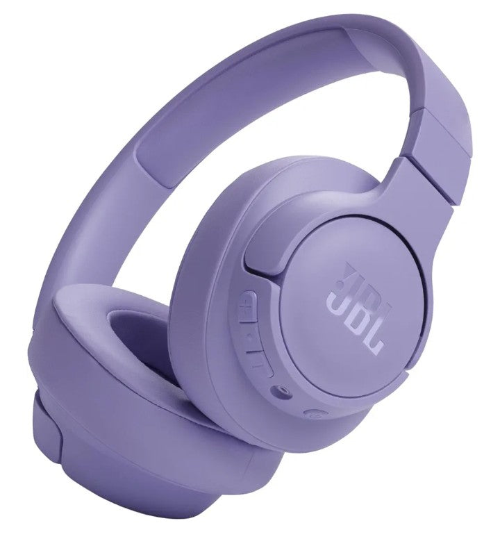 Tune 720BT - Wireless Over-Ear Headphones with JBL Pure Bass Sound, Bluetooth 5.3, Up to 76H Battery Life and Speed Charge, Lightweight, Comfortable and Foldable Design (Black)