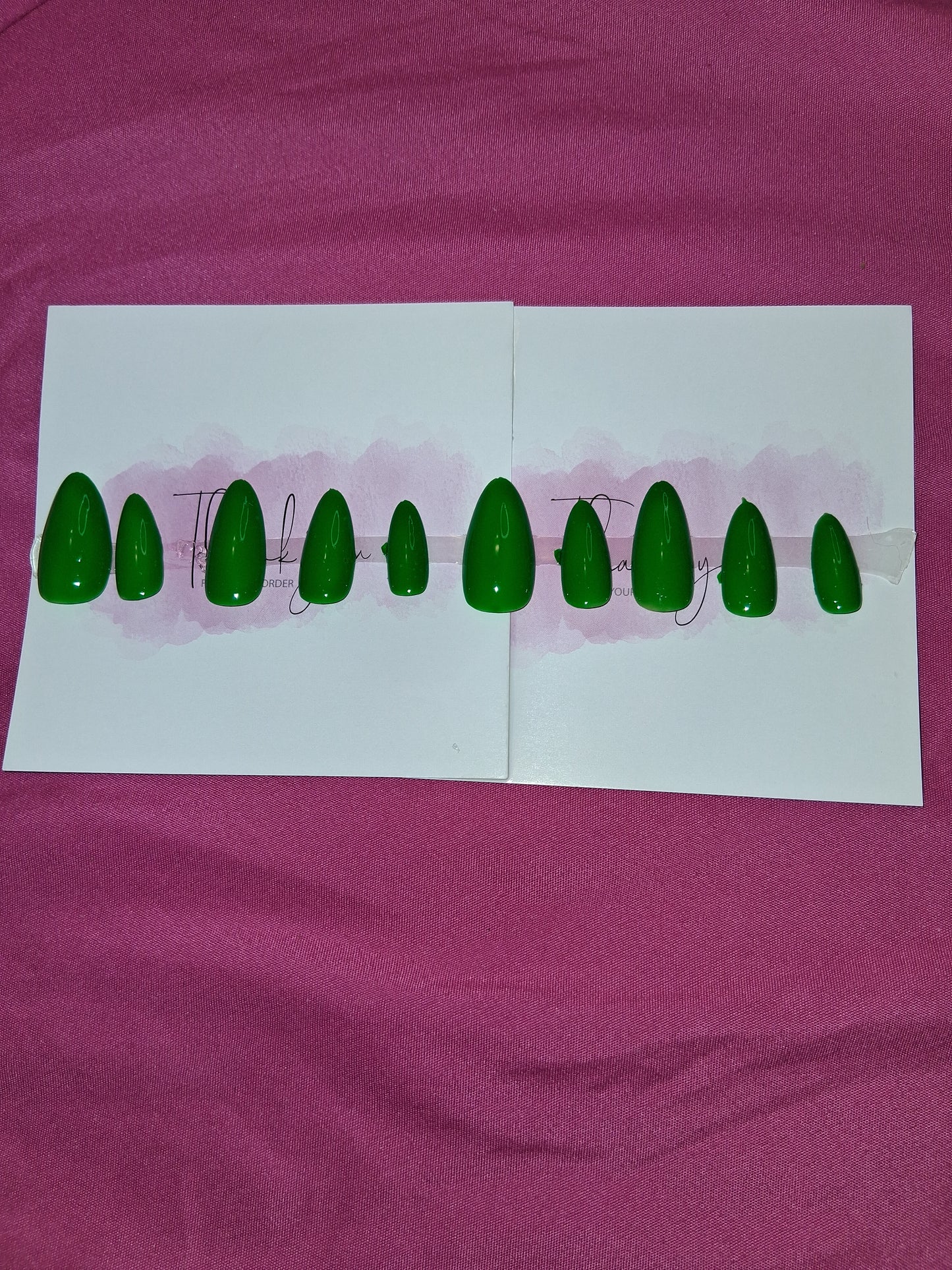 COCOMONEY NAILS CUSTOM 1 OF 1 GLUE ON PRESS ON COMES WITH FREE GIFTS #g10