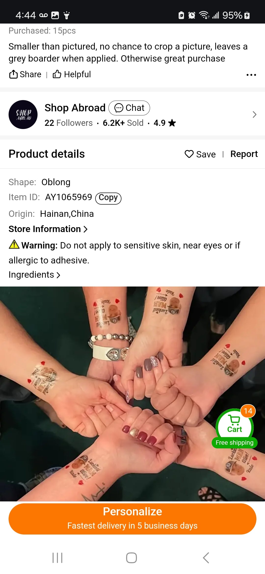 Cocomoney tattoo temporary