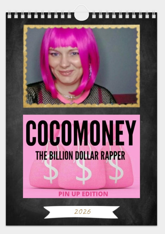 PIN UP CALENDAR 2026 XXX COCOMONEY PIN UP EDITION 12 month calendar