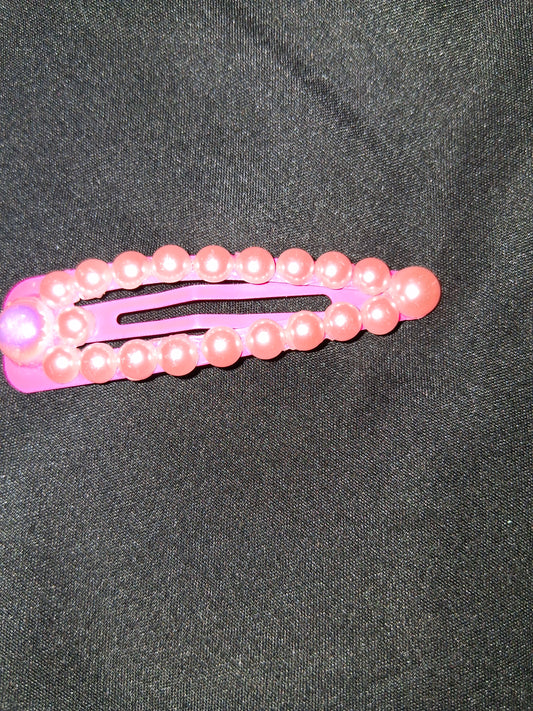 COCOMONEY HAIR CLIP 3INCH CUSTOM 1 OF A KIND PIECE with gemstones