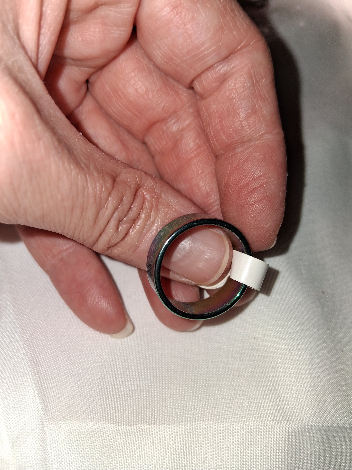 Mens Stainless steel ring COCOMONEY size 9