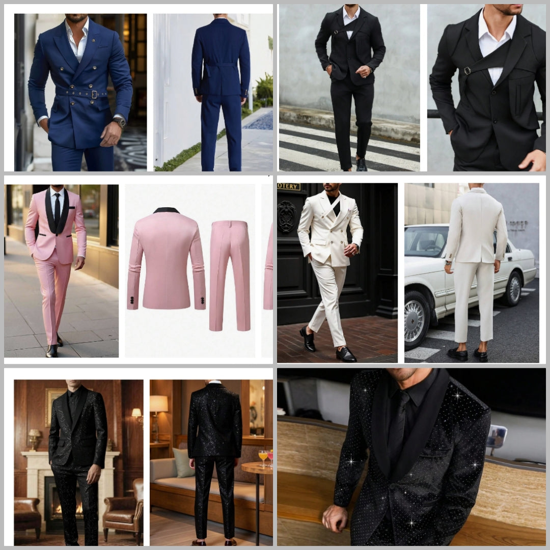 Gorgeous Mens 2 & 3 piece Suits choose number by the set you want