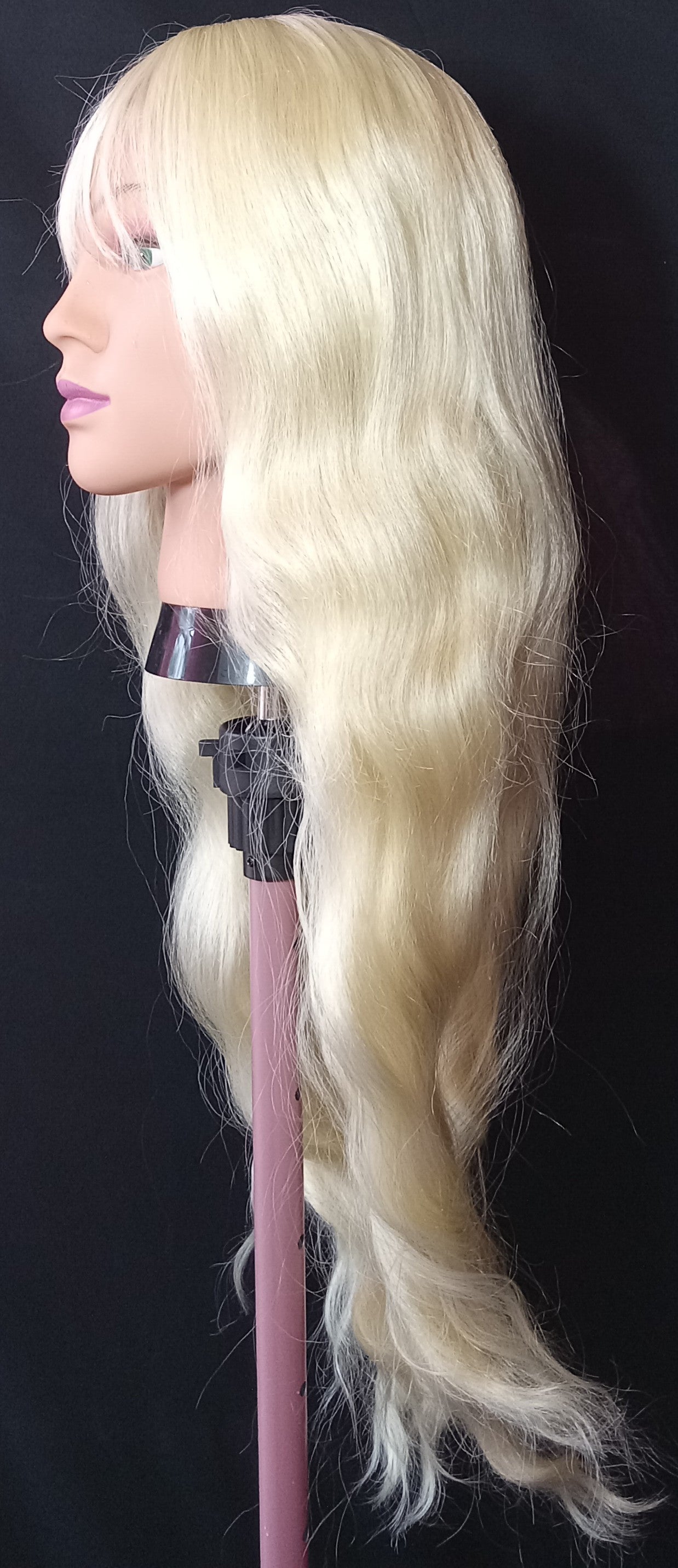 COCOMONEY WIG BLONDE LONG WAVY SYNTHETIC