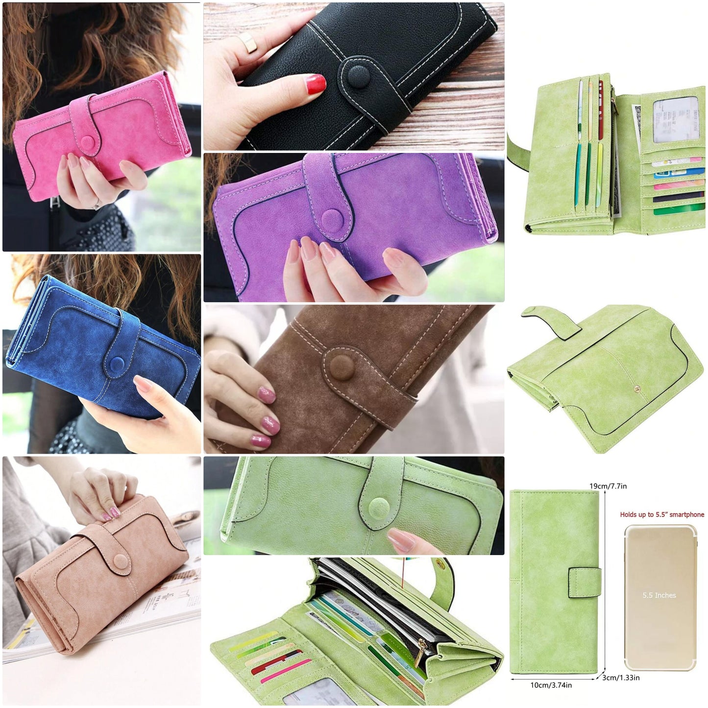 Crocodile Embossed Fold Over Lightweight Modern Business Credit Card ID Card Cash Slot Business Casual Teacher's Day Teacher Gifts Work Business Commute Travel Holiday Office Vacation For Gift For Female White-Collar Workers Wallet COCOMONEY