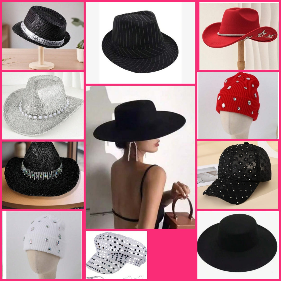 Beautiful bling hat