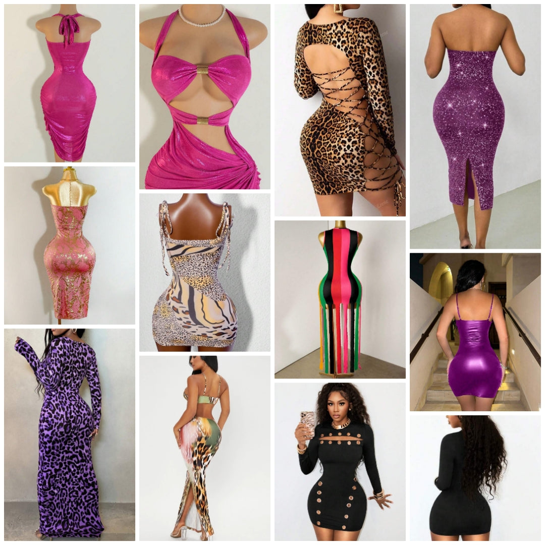 Sexy dress choose your number option below