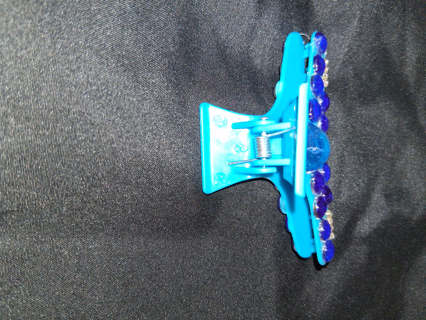 COCOMONEY HAIR CLIP 3INCH CUSTOM 1 OF A KIND PIECE with gemstones