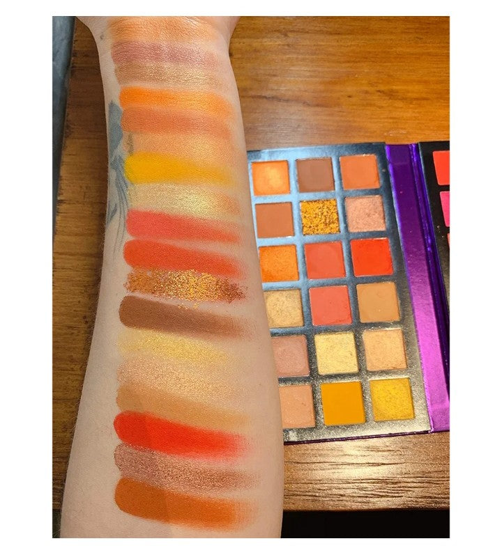 72 Colors Ultra Secret Eyeshadow Palette, 4 in1 Color Board Matte Shimmer Glitter Nude Natural All In One Makeup Palette Blendable Pigmented Make Up Eye Shadow Pallet Gift Kit