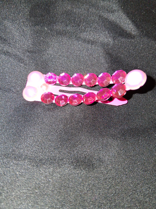 COCOMONEY HAIR CLIP 3INCH CUSTOM 1 OF A KIND PIECE with gemstones