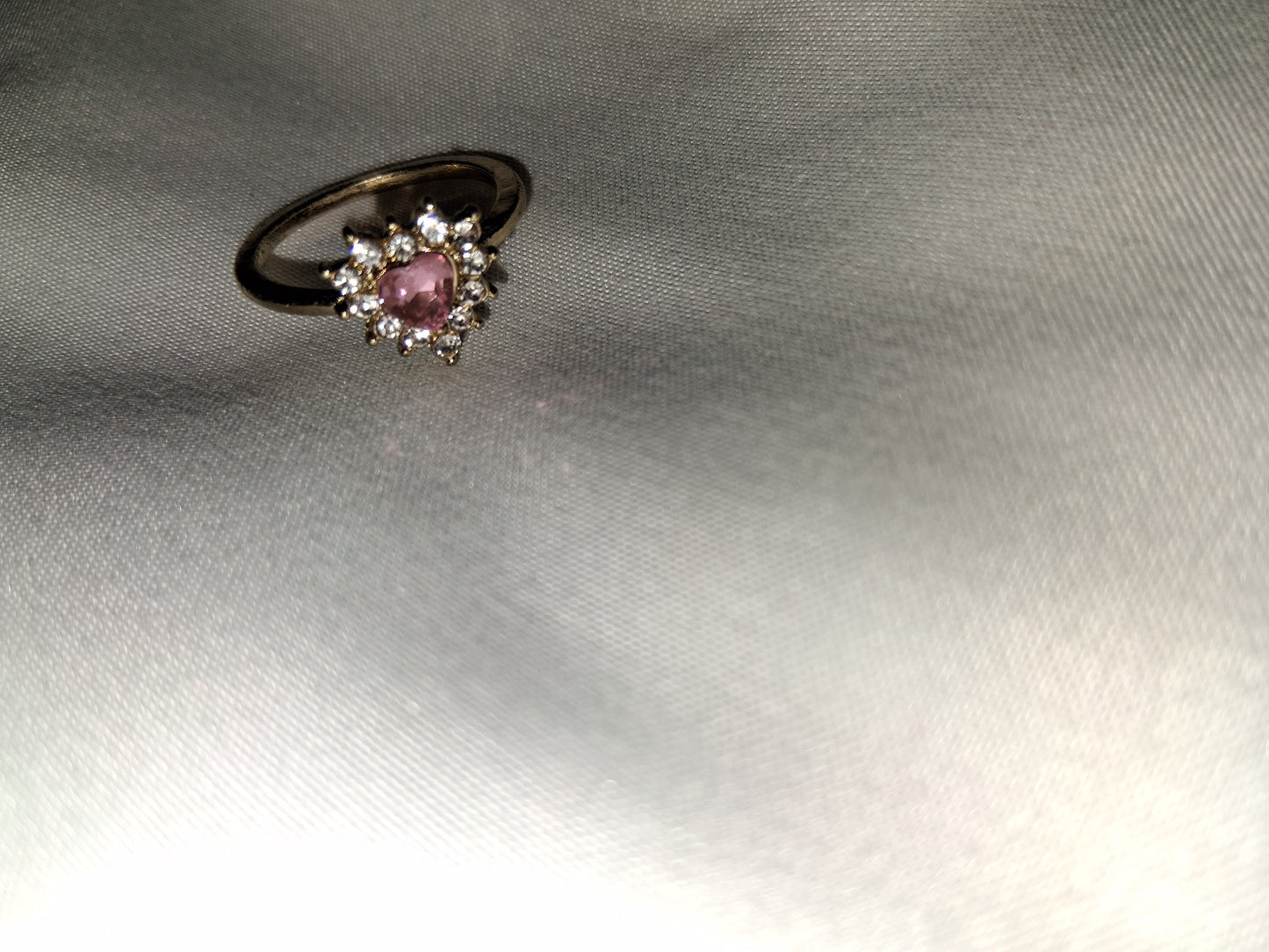 Silver ring size 7 costume COCOMONEY